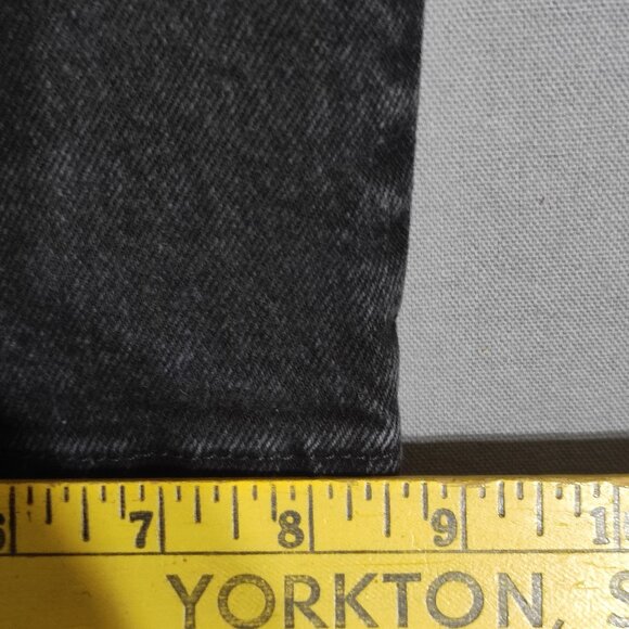 Wrangler jeans men's size 38X30 dark grey colour straight leg denim - Picture 11 of 11